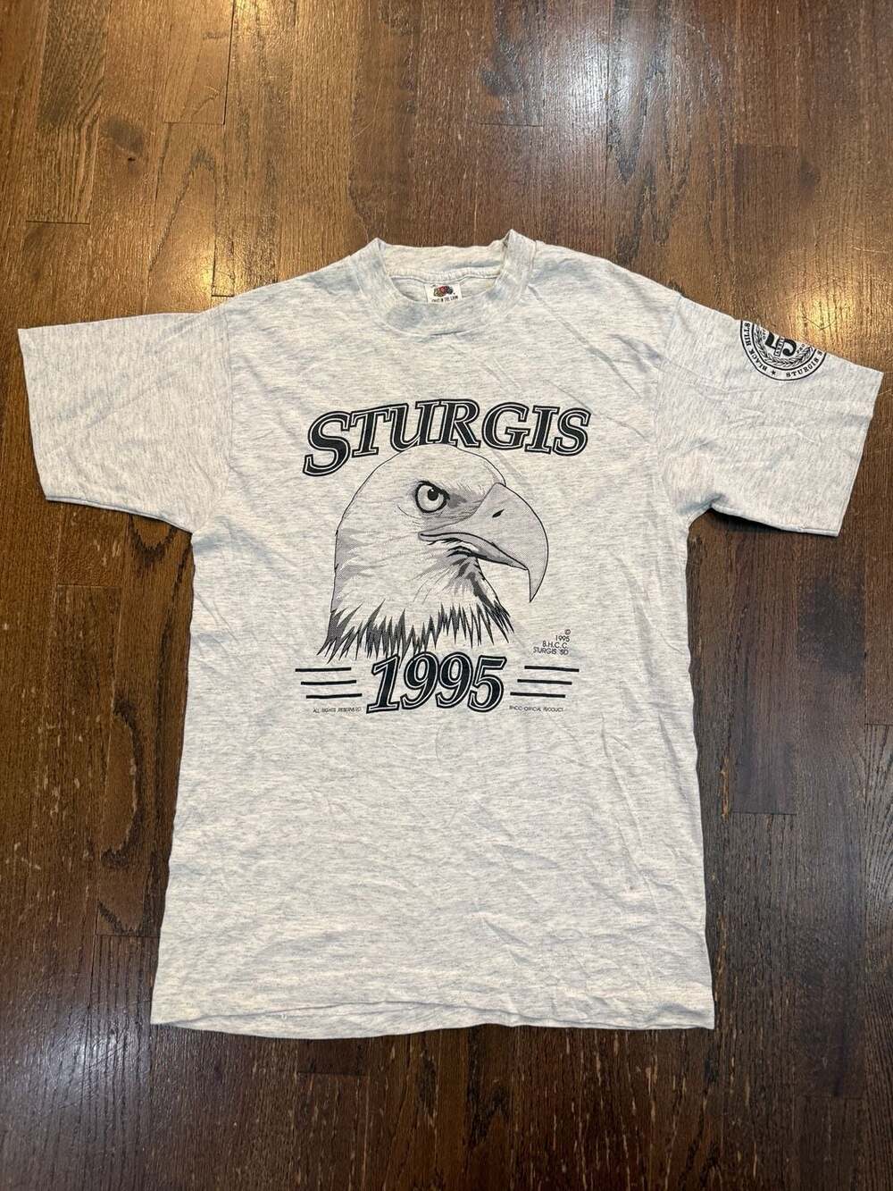 Vintage 1995 Sturgis Black Hills Cycle Classic T-Shirt Size S